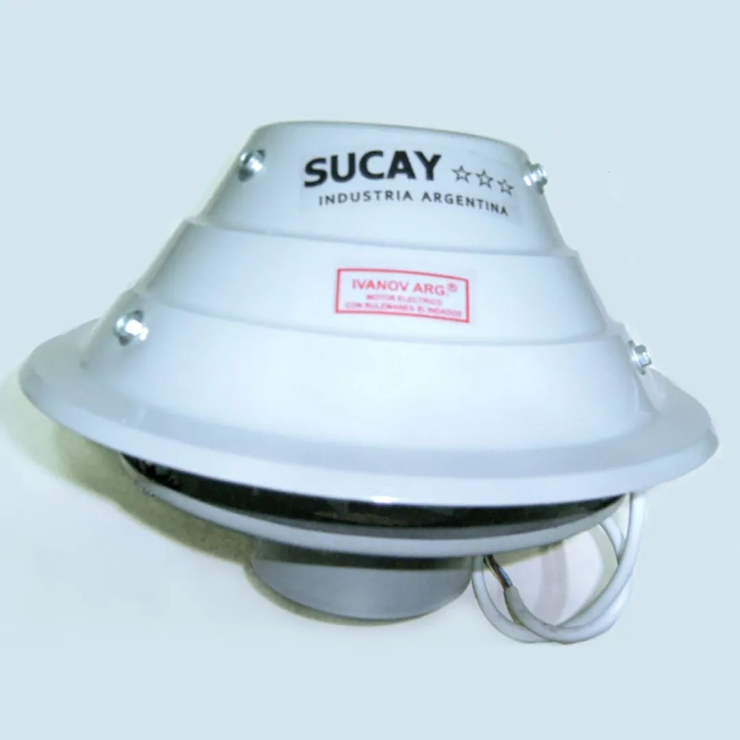 EXTRACTOR DE FIN DE CONDUCTO DE 4" PEQUEÑOS AMBIENTES